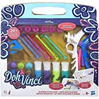 Los mejores  - Play Doh Dohvinci - Set Deco aplicador Platinum (Hasbro B4935EU4)